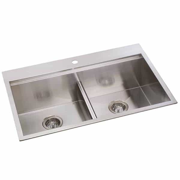 Ledge Series Kitchen Sink 33" X 22" X 10"